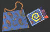 un sac kitsch à souhait et sa carte assortie